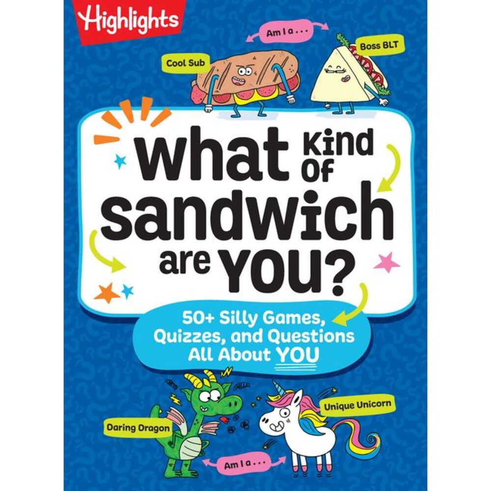 What Kind of Sandwich Are You?: A This or That Highlights Activity Book with Qui